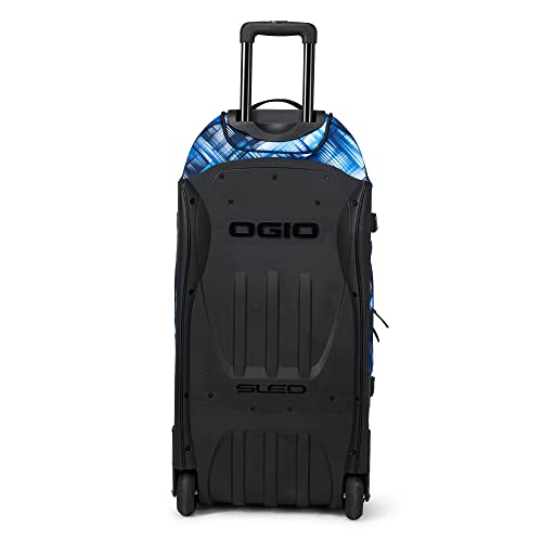 OGIO Rig 9800 Wheeled Travel Bag, Blue Hash, One Size, Rig 9800 Wheeled Travel Bag