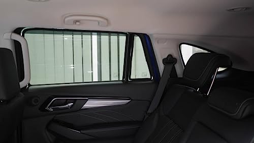 Snap Shades for Isuzu MU-X 2nd Gen Car Rear Window Shades (RJ; 2020-Present)