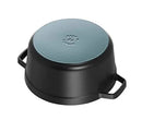 Staub Round Cocotte, 24 cm, Black