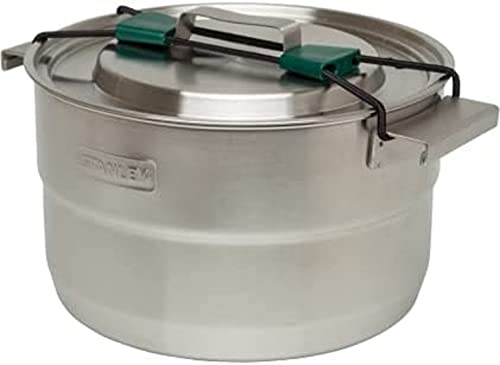 Stanley Adventure Base 4X Camp Cook Set, Stainless Steel, 3.5 L