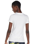 PUMA Women's Essential Logo Tee, White, L