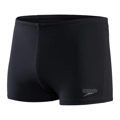 Speedo Men's Endurance + Aquashort, Black, 34