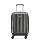 DELSEY Paris Helium Aero Hardside Expandable Luggage with Spinner Wheels, Brushed Charcoal, Carry-On 19 Inch, Helium Aero Hardside Expandable Luggage with Spinner Wheels
