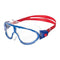 Speedo Kid's Rift Swimming Goggles, Red/Blue/Clear, One Size