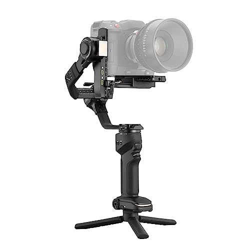 ZHIYUN Crane 4, 3-Axis Gimbal Stabilizer for DSLR and Mirrorless Camera, Nikon Sony Panasonic Canon Fujifilm BMPCC 6K, Fill Light, PD Fast Charge