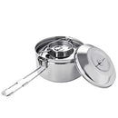 Fire-Maple Antarcti Stainless Steel Kettle and Pot Set 1.0L Camping Kettle and 1.0L Cooking Pot Stovetop Tea and Coffee Pots for Openfire Camping Cookware Portable for Bushcraft Fishing Backpacking