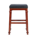 Linon Kennedy Backless PU bar Stool