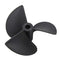 Vaveren Underwater RC Boat Propellers,4mm Shaft Nylon RC Boat Ship Outboard Propellers Props, 40mmx47mm