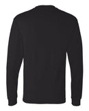 Hanes Men's 4 Pack Long Sleeve ComfortSoft T-Shirt, Black, Large