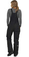 Arctix Women's Insulated Bib Overalls Snow Bib - Black, 1x/Short