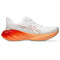 ASICS Men's NOVABLAST 4 Running Shoe, White/Moonrock, 10.5