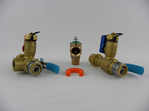 SharkBite 25374 Water Heater Valves Installation Kit