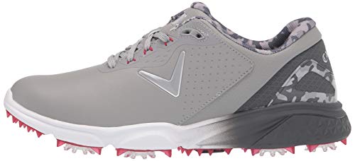 Callaway Men's Coronado V2 Golf Shoe, Grey, 9 Wide