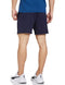 PUMA Men's Active Woven 5" Shorts, Peacoat Blue, M