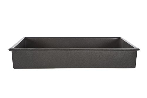 MASTERPRO MPHB51 Cake Roasting Pan, Carbon Steel/Black