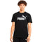 PUMA Men's Essential Logo Tee, Black, XL