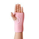 Carpal Tunnel Wrist Brace Night Sleep Wrist Support Wrist Splint Pain Men Women Pink left hand