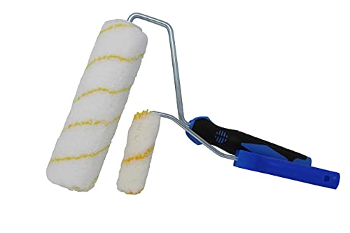 Pro Grade Paint Roller Cover Set,Wall Painting Roller Naps for Professional or Home Owners with All Paints and Stains. Paint Roller Covers are for House or Commercial Use. (10 Piece Set)