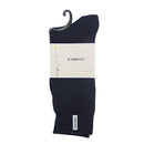 6 Pairs Bamboo Thick Premium Work Socks Tough Heavy Duty Thermal Odor Resistant, Navy, 7-11