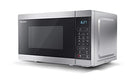 SHARP YC-MG02E-S Microwave with Grill (800 W, 20 L, 11 Power Levels, Eco Function, Defrost Function, Child Lock), Black/Silver