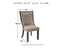 SIGNATURE DESIGN BY ASHLEY Dining-Chair, Wood, Black, 23" W x 24" D x40.75 H