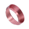 Espresso Dosing Funnel Aluminum Coffee Dosing Ring Replacement-for 58mm Portafilters (Rose Red)