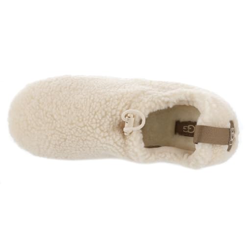 UGG Women's Plushy Slipper, Natural Chestnut, 9 US