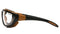 Pyramex Safety Products CHB410DTP Carhartt Carthage Safety Glasses, Clear Anti-Fog Lens with Black/Tan Frame, Clear