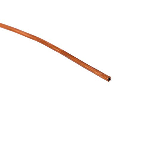 Soft Copper Tube Pipe OD 4mm x ID 3mm for Refrigeration Plumbing 2M