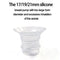 Flange Insert Shield - Hands Free Breast Pump Accessories,17/19/21/24mm Collection Cup for Three-Way & Wearable Breast Pump