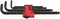 Wera 950/9 Metric BlackLaser Hex-Plus 6 L-Key 9-Pieces Set