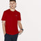 Lacoste Men's Basic Crew Neck Sport Tee, Red, Large