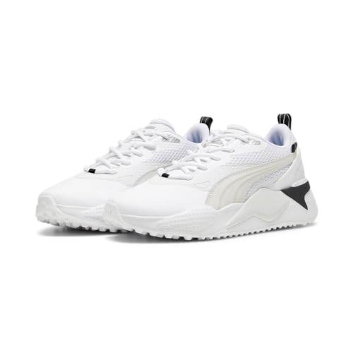 Puma Golf Shoes GS-X EfEkt/379207 Men's Golf Shoes, Puma White/Feather Grey, 29.0 cm