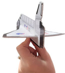 Zugar Land Space Shuttle Foam Gliders (8") (3 Pack) Outer Space Cosmos Flying Toys. Plane Fun Jet (Three Gliders)