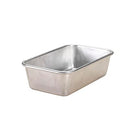 Nordic Ware Natural Aluminum Commercial Loaf Pan, 1.5 Pound L: 9.00 in. W: 5.30 in. H: 2.75 in. Silver