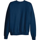 Hanes Men's EcoSmart Fleece Sweatshirt, Navy, Large