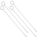 4 Pieces Sewing Loop Turner Hook Long Loop Turner Tool with Latch for Fabric Belts Strips DIY Knitting Accessories, 26.5 cm/ 10.4 Inch