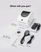 MUNBYN Shipping Label Printer 411B, 4x6 Bluetooth Thermal Label Printer for Shipping Packages or Small Business, Compatible with iPhone, Android, iPad, Windows, macOS, Supports Etsy, UPS, USPS