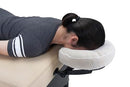EARTHLITE Fitted Disposable Massage Headrest Cover – Medical-Grade, Soft, Non-Sticking Face Rest Cradle Covers (50 count)
