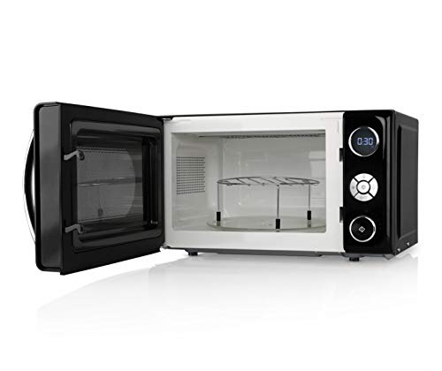 Orbegozo MIG 2044 Microwave with Grill, 20 Litre Capacity, 10 Power Levels, 8 Pre-Configured Automatic Menus, Multifunction Cooking System, Digital LED Display