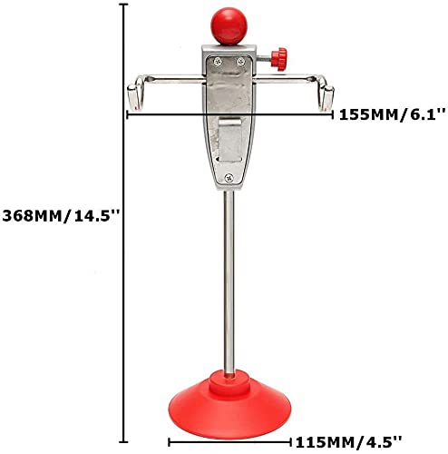 Car 14.5''/368mm Steering Wheel Holder Stand Tool Wheel Alignment Essential Tool