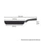 Tefal Ideal Mini One Egg Wonder Non-Stick Frying Pan, 12 cm, Non Induction, Black,Package May Vary
