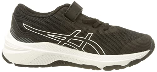 ASICS Unisex Children's Gt-1000 11 PS Trainers, Black White, 10 US