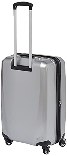 Samsonite Winfield 3 DLX Hardside Luggage with Spinner Wheels, Silver, 3-Piece Set (20/25/28), Winfield 3 DLX Hardside Expandable Luggage with Spinners