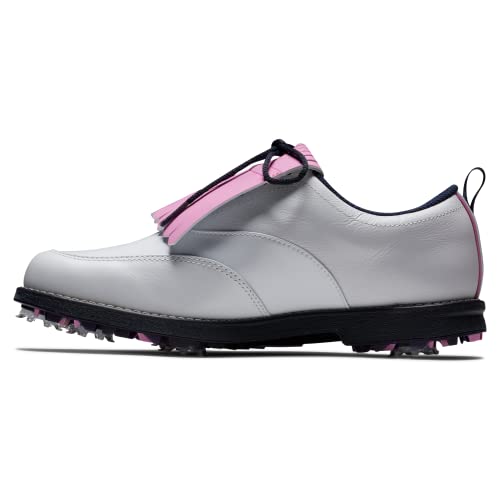 Footjoy Premiere Issete, Women's Golf Shoes, Pink White, 10.5 AU