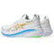 ASICS Men's GEL-NIMBUS 26 Running Shoes, White/Waterscape, 12.5