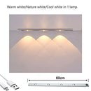 1 Piece 60CM Motion Sensor Lamp USB Rechargeable PIR Wireless LED Induction Cabinet Lighting Closet Light