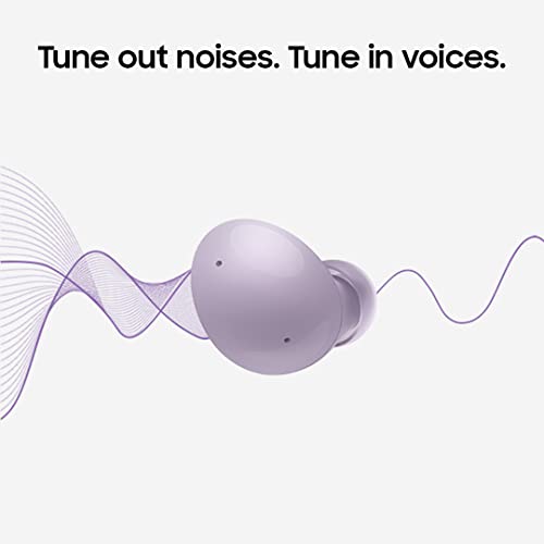 SAMSUNG Galaxy Buds 2 True Wireless Bluetooth Earbuds, Noise Cancelling, Comfort Fit In Ear, Auto Switch Audio, Long Battery Life, Touch Control, White [US Version, 1Yr Manufacturer Warranty]