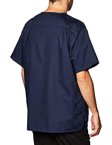 Carhartt Men's Ripstop Multi Pocket Scrub Top, Navy, XX-Large