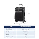 Travelpro Platinum Elite Softside Expandable Luggage, 8 Wheel Spinner Suitcase, USB Port, Fits up to 15" Laptop, Men and Women, Business Plus, Bordeaux Red, Carry-On 21-Inch, Platinum Elite Softside